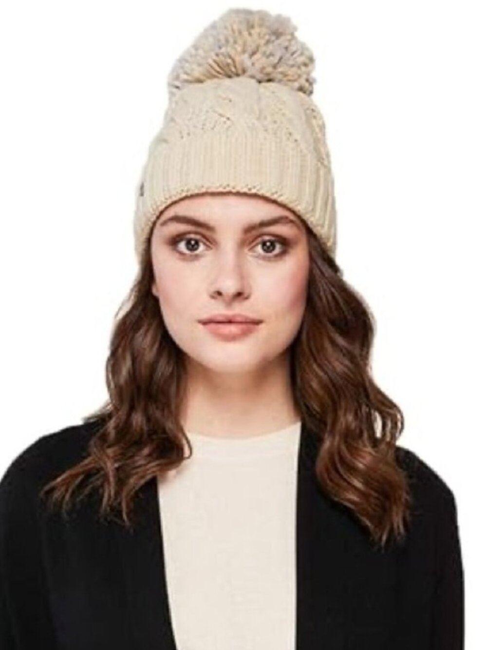 Soia & Kyo Amalie Cable-knit Wool Blend Toque - O/S 🇨🇦